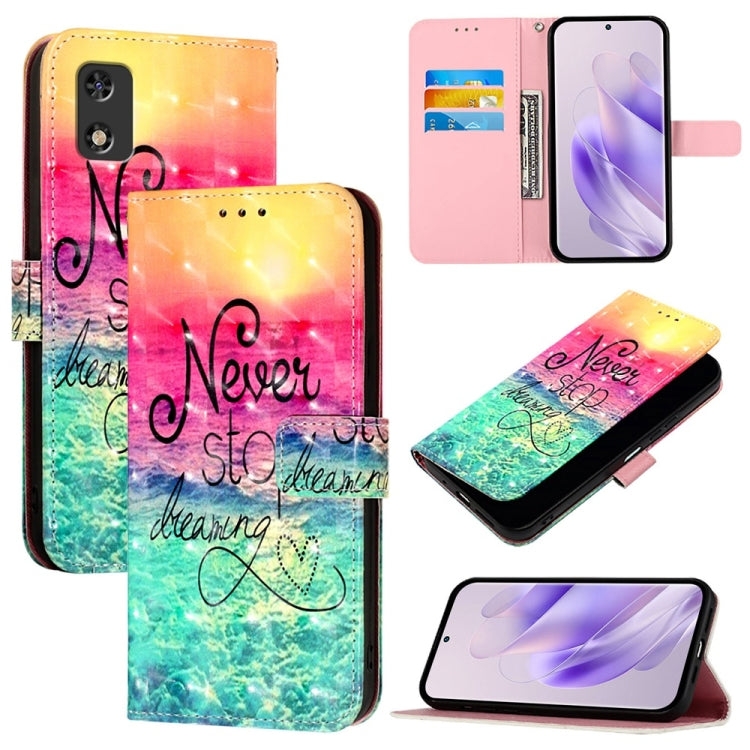 3D Painting Horizontal Flip Leather Phone Case, For Itel A23 Pro / A17, For Itel P55 5G, For Itel RS4, For Itel S24, For Itel P55+, For Itel P55 4G