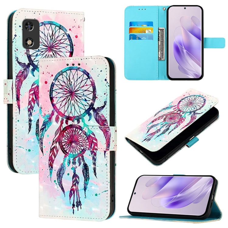 3D Painting Horizontal Flip Leather Phone Case, For Itel A23 Pro / A17, For Itel P55 5G, For Itel RS4, For Itel S24, For Itel P55+, For Itel P55 4G