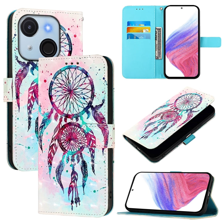 3D Painting Horizontal Flip Leather Phone Case, For itel A95 5G, For Itel A90 4G, For itel City 100, For itel A80 4G, For itel A50C, For Itel A50
