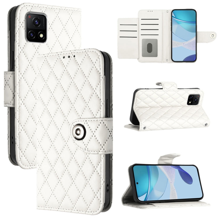 Rhombic Texture Flip Leather Phone Case with Lanyard, For vivo Y76 5G, For vivo Y51 2020 India / Y31 India, For vivo Y53s 5G / Y51a / Y33, For vivo Y52s 5G / iQOO U3, For vivo Y31s 5G / Y72 5G India, For vivo Y70s, For vivo Y30 4G Global               ...