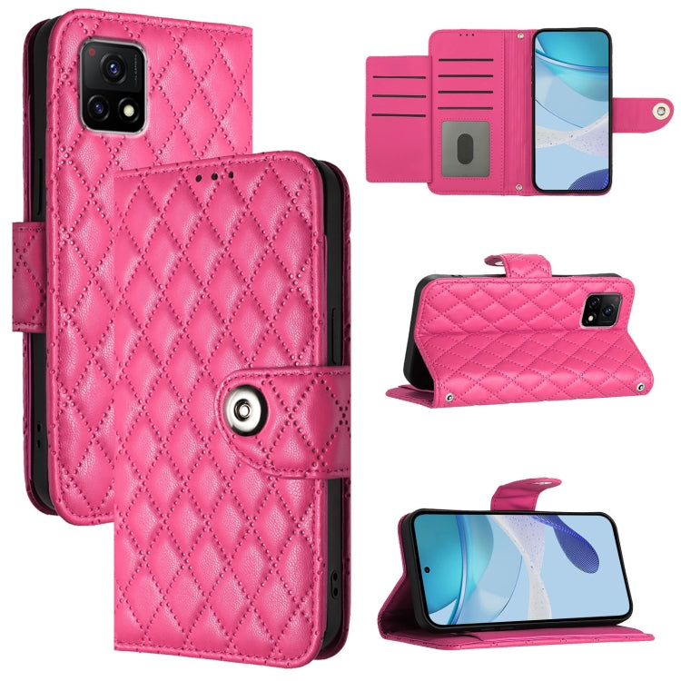 Rhombic Texture Flip Leather Phone Case with Lanyard, For vivo Y76 5G, For vivo Y51 2020 India / Y31 India, For vivo Y53s 5G / Y51a / Y33, For vivo Y52s 5G / iQOO U3, For vivo Y31s 5G / Y72 5G India, For vivo Y70s, For vivo Y30 4G Global               ...