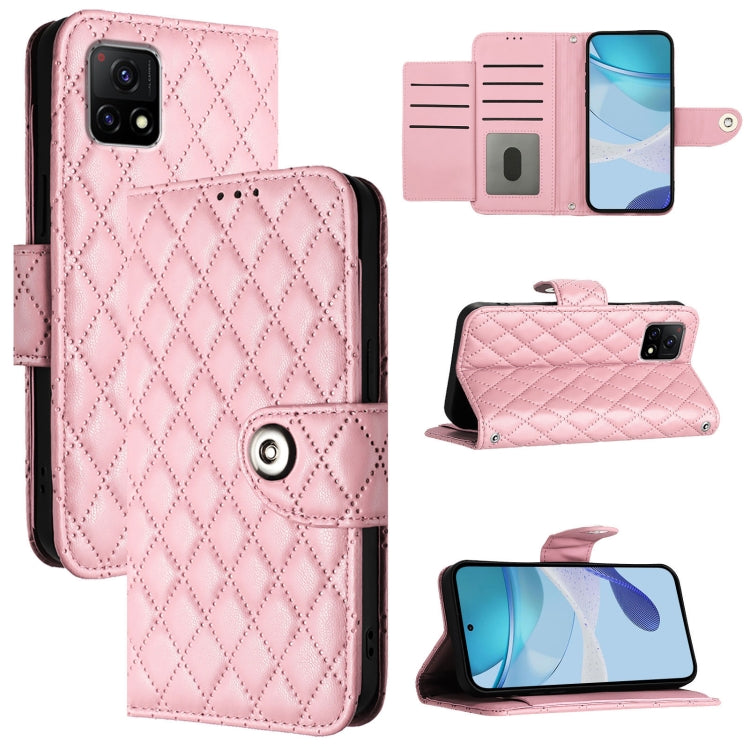 Rhombic Texture Flip Leather Phone Case with Lanyard, For vivo Y76 5G, For vivo Y51 2020 India / Y31 India, For vivo Y53s 5G / Y51a / Y33, For vivo Y52s 5G / iQOO U3, For vivo Y31s 5G / Y72 5G India, For vivo Y70s, For vivo Y30 4G Global               ...