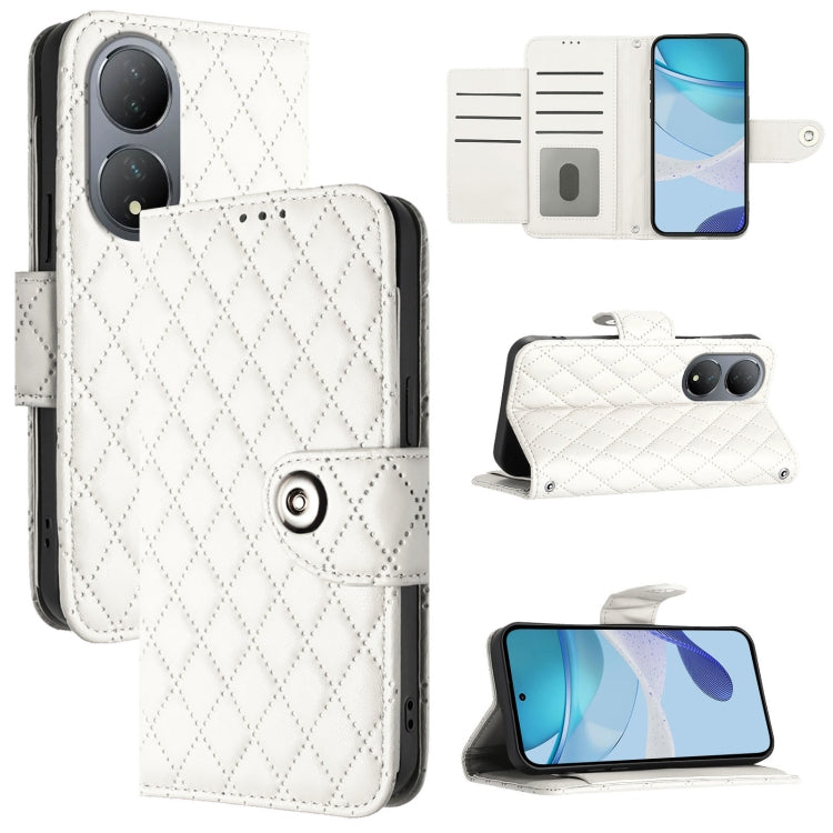 Rhombic Texture Flip Leather Phone Case with Lanyard, For vivo Y27 5G / Y27s, For vivo V29 / V29 Pro, For vivo Y17s 4G / Y17s 5G India, For vivo Y02A / Y02 / Y11 2023 / Y02t, For vivo Y78+ / Y78 / V29 Lite, For vivo Y56 / Y16 / Y02s                    ...