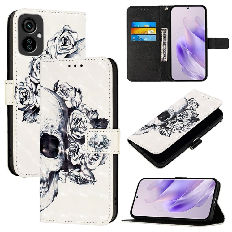 3D Painting Horizontal Flip Leather Phone Case, For Tecno Pova 4, For Tecno Pova Neo 2, For Tecno Spark 9, For Tecno Camon 19, For Tecno Camon 19 Neo, For Tecno Spark 6 Go