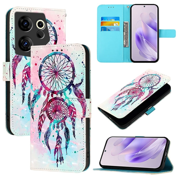 3D Painting Horizontal Flip Leather Phone Case, For Tecno Pova Neo 3, For Tecno Pova 5 4G, For Tecno Camon 20 Premier, For Tecno Camon 20 Pro 5G, For Tecno Camon 20 / 20 Pro 4G, For Tecno Spark Go 2023 / Pop 7
