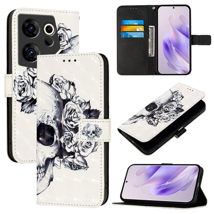 3D Painting Horizontal Flip Leather Phone Case, For Tecno Pova Neo 3, For Tecno Pova 5 4G, For Tecno Camon 20 Premier, For Tecno Camon 20 Pro 5G, For Tecno Camon 20 / 20 Pro 4G, For Tecno Spark Go 2023 / Pop 7