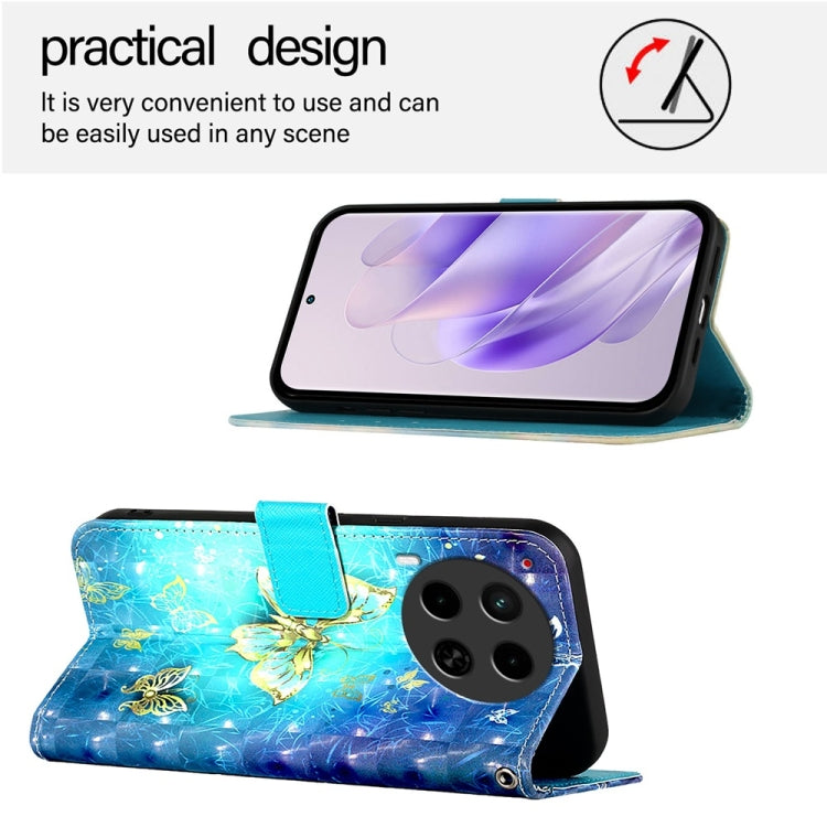 3D Painting Horizontal Flip Leather Phone Case, For Tecno Camon 30 4G / 5G, For Tecno Spark 20 Pro+, For Tecno Spark 20 Pro, For Tecno Spark Go 2024 / Spark 20C, For Tecno Spark 20, For Tecno Pova 5 Pro 5G