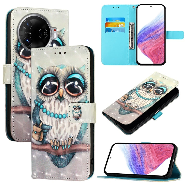 3D Painting Horizontal Flip Leather Phone Case, For Tecno Spark 10 Pro Magic Magenta, For Tecno Pova 6 Neo, For Tecno Pova 6 4G, For Tecno Pova 6 5G / Pova 6 Pro, For Tecno Camon 30 Pro, For Tecno Camon 30 Premier