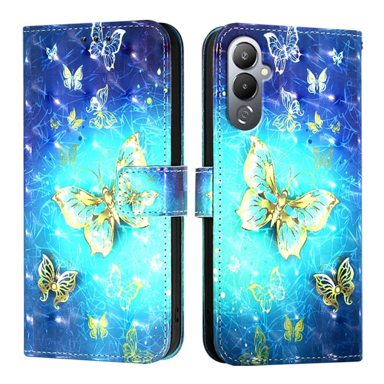 3D Painting Horizontal Flip Leather Phone Case, For Tecno Pova 4, For Tecno Pova Neo 2, For Tecno Spark 9, For Tecno Camon 19, For Tecno Camon 19 Neo, For Tecno Spark 6 Go