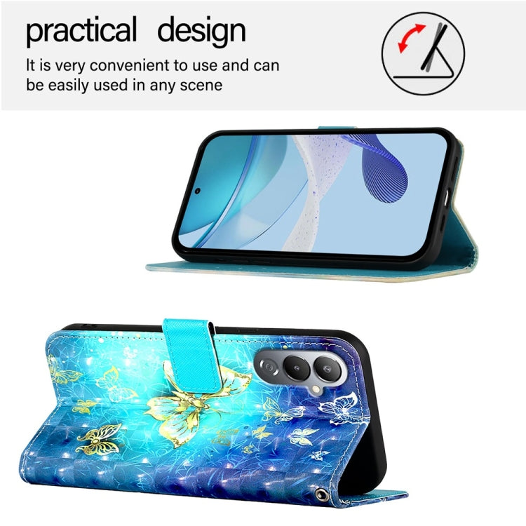 3D Painting Horizontal Flip Leather Phone Case, For Tecno Pova 4, For Tecno Pova Neo 2, For Tecno Spark 9, For Tecno Camon 19, For Tecno Camon 19 Neo, For Tecno Spark 6 Go