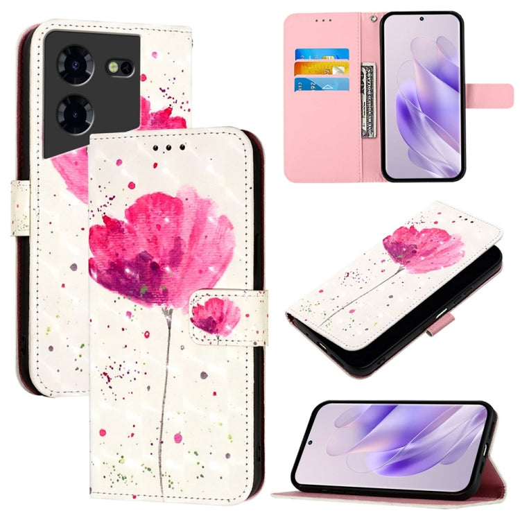 3D Painting Horizontal Flip Leather Phone Case, For Tecno Camon 30 4G / 5G, For Tecno Spark 20 Pro+, For Tecno Spark 20 Pro, For Tecno Spark Go 2024 / Spark 20C, For Tecno Spark 20, For Tecno Pova 5 Pro 5G