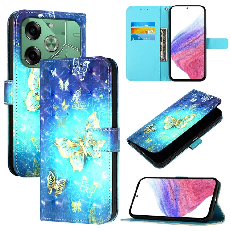 3D Painting Horizontal Flip Leather Phone Case, For Tecno Spark 10 Pro Magic Magenta, For Tecno Pova 6 Neo, For Tecno Pova 6 4G, For Tecno Pova 6 5G / Pova 6 Pro, For Tecno Camon 30 Pro, For Tecno Camon 30 Premier