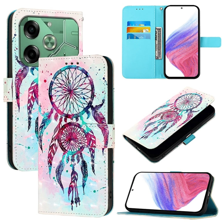 3D Painting Horizontal Flip Leather Phone Case, For Tecno Spark 10 Pro Magic Magenta, For Tecno Pova 6 Neo, For Tecno Pova 6 4G, For Tecno Pova 6 5G / Pova 6 Pro, For Tecno Camon 30 Pro, For Tecno Camon 30 Premier