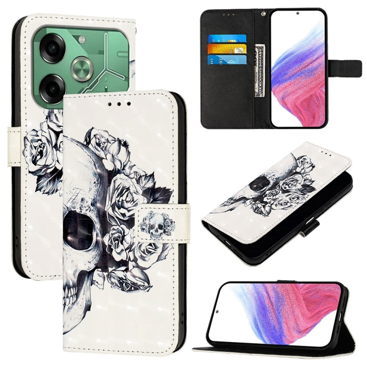 3D Painting Horizontal Flip Leather Phone Case, For Tecno Spark 10 Pro Magic Magenta, For Tecno Pova 6 Neo, For Tecno Pova 6 4G, For Tecno Pova 6 5G / Pova 6 Pro, For Tecno Camon 30 Pro, For Tecno Camon 30 Premier