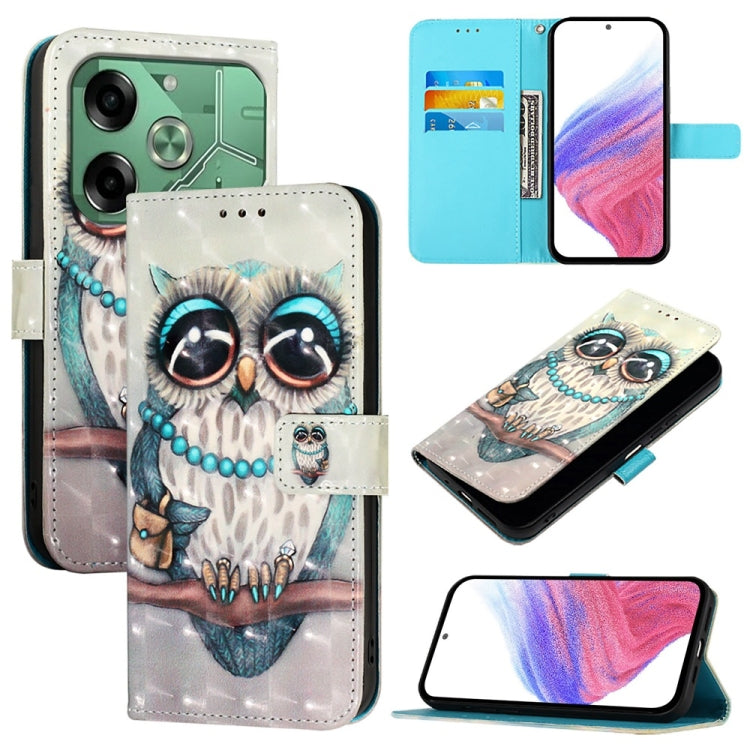 3D Painting Horizontal Flip Leather Phone Case, For Tecno Spark 10 Pro Magic Magenta, For Tecno Pova 6 Neo, For Tecno Pova 6 4G, For Tecno Pova 6 5G / Pova 6 Pro, For Tecno Camon 30 Pro, For Tecno Camon 30 Premier