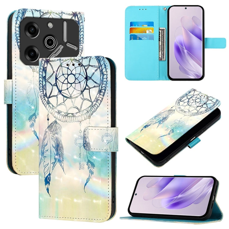 3D Painting Horizontal Flip Leather Phone Case, For Tecno Spark 10 Pro Magic Magenta, For Tecno Pova 6 Neo, For Tecno Pova 6 4G, For Tecno Pova 6 5G / Pova 6 Pro, For Tecno Camon 30 Pro, For Tecno Camon 30 Premier