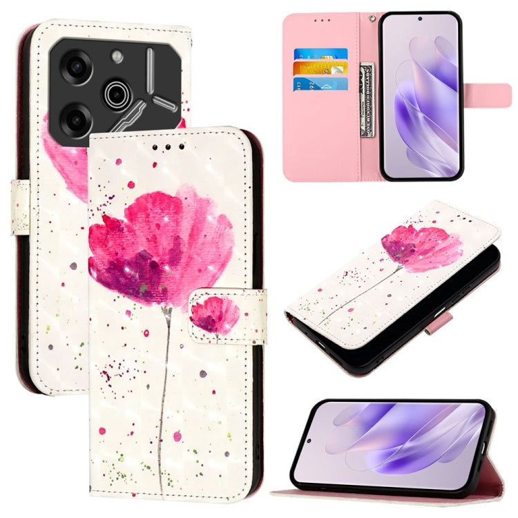 3D Painting Horizontal Flip Leather Phone Case, For Tecno Spark 10 Pro Magic Magenta, For Tecno Pova 6 Neo, For Tecno Pova 6 4G, For Tecno Pova 6 5G / Pova 6 Pro, For Tecno Camon 30 Pro, For Tecno Camon 30 Premier