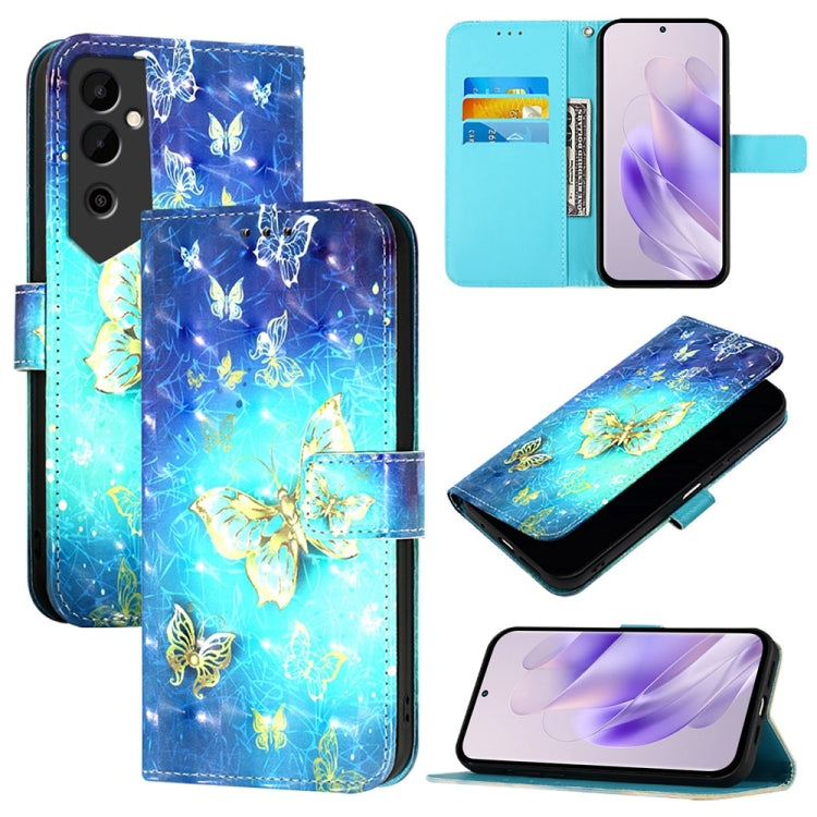 3D Painting Horizontal Flip Leather Phone Case, For Tecno Pova 4, For Tecno Pova Neo 2, For Tecno Spark 9, For Tecno Camon 19, For Tecno Camon 19 Neo, For Tecno Spark 6 Go