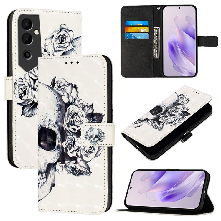 3D Painting Horizontal Flip Leather Phone Case, For Tecno Pova 4, For Tecno Pova Neo 2, For Tecno Spark 9, For Tecno Camon 19, For Tecno Camon 19 Neo, For Tecno Spark 6 Go