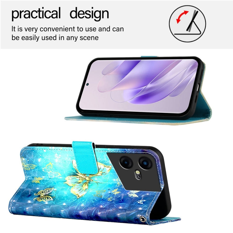 3D Painting Horizontal Flip Leather Phone Case, For Tecno Pova Neo 3, For Tecno Pova 5 4G, For Tecno Camon 20 Premier, For Tecno Camon 20 Pro 5G, For Tecno Camon 20 / 20 Pro 4G, For Tecno Spark Go 2023 / Pop 7
