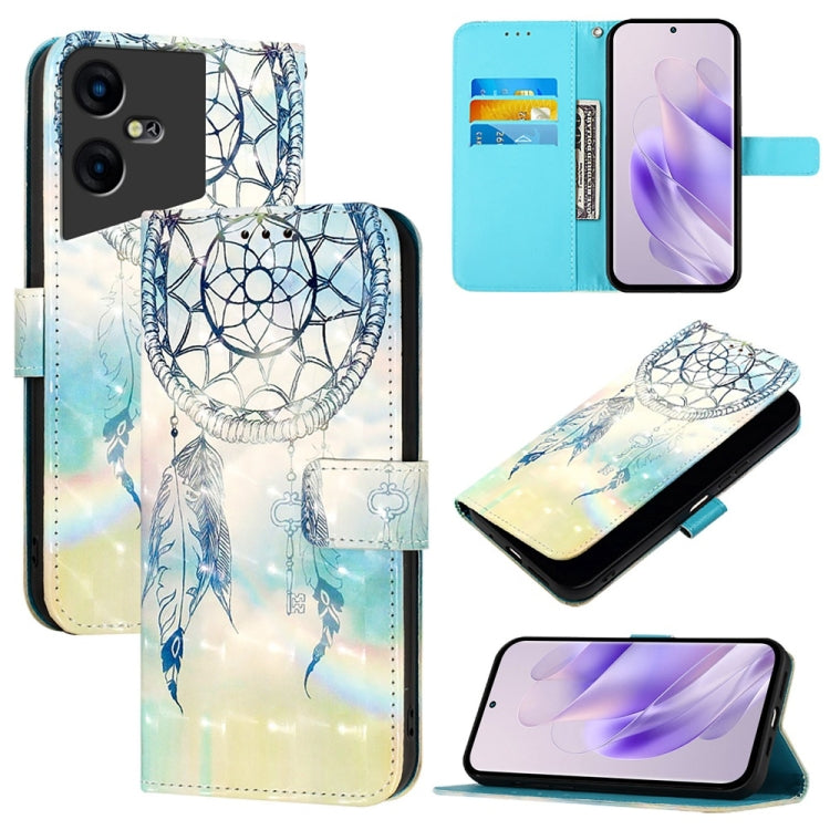 3D Painting Horizontal Flip Leather Phone Case, For Tecno Pova Neo 3, For Tecno Pova 5 4G, For Tecno Camon 20 Premier, For Tecno Camon 20 Pro 5G, For Tecno Camon 20 / 20 Pro 4G, For Tecno Spark Go 2023 / Pop 7