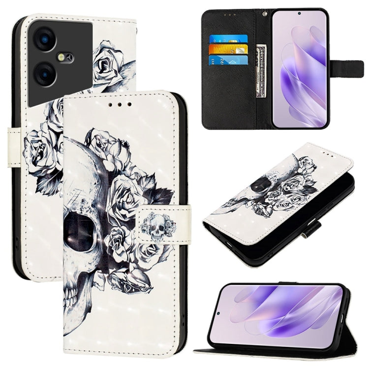 3D Painting Horizontal Flip Leather Phone Case, For Tecno Pova Neo 3, For Tecno Pova 5 4G, For Tecno Camon 20 Premier, For Tecno Camon 20 Pro 5G, For Tecno Camon 20 / 20 Pro 4G, For Tecno Spark Go 2023 / Pop 7