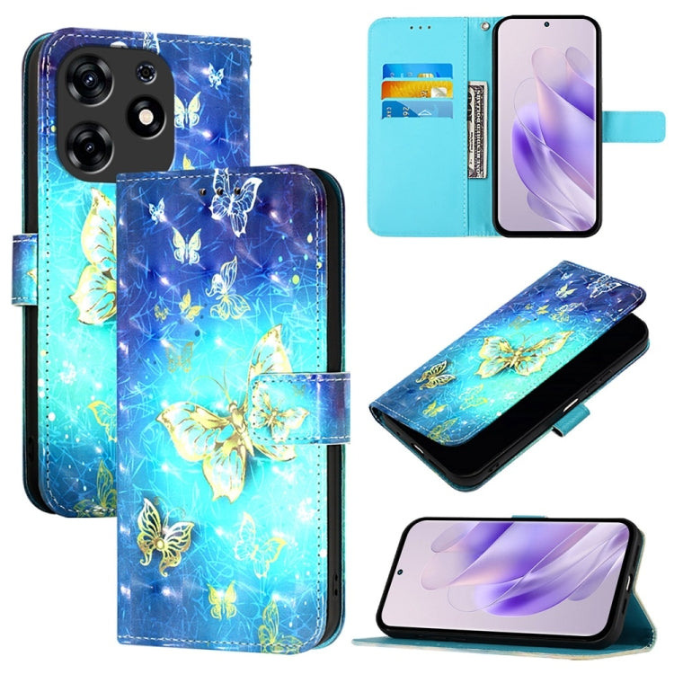 3D Painting Horizontal Flip Leather Phone Case, For Tecno Spark 10 Pro Magic Magenta, For Tecno Pova 6 Neo, For Tecno Pova 6 4G, For Tecno Pova 6 5G / Pova 6 Pro, For Tecno Camon 30 Pro, For Tecno Camon 30 Premier