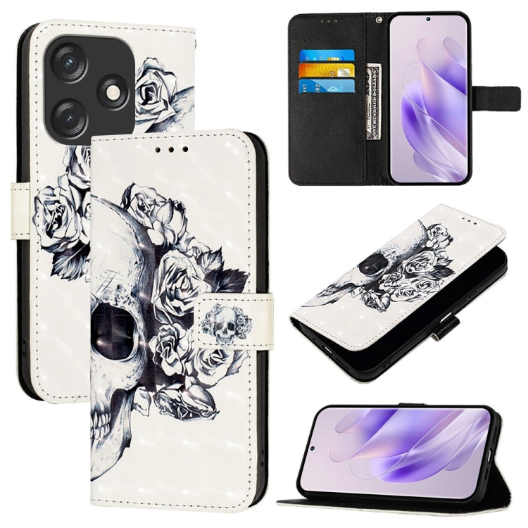 3D Painting Horizontal Flip Leather Phone Case, For Tecno Spark 10 5G, For Tecno Spark 10C, For Tecno Spark 10 4G, For Tecno Spark 10 Pro, For Tecno Camon 19 Pro 5G, For Tecno Pova 4 Pro