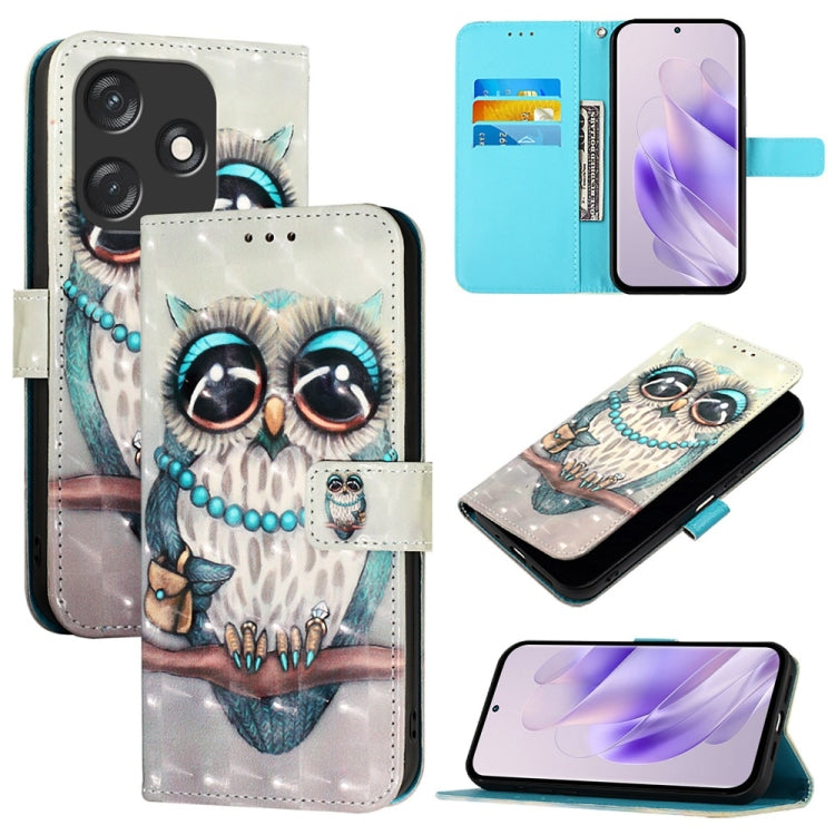 3D Painting Horizontal Flip Leather Phone Case, For Tecno Spark 10 5G, For Tecno Spark 10C, For Tecno Spark 10 4G, For Tecno Spark 10 Pro, For Tecno Camon 19 Pro 5G, For Tecno Pova 4 Pro