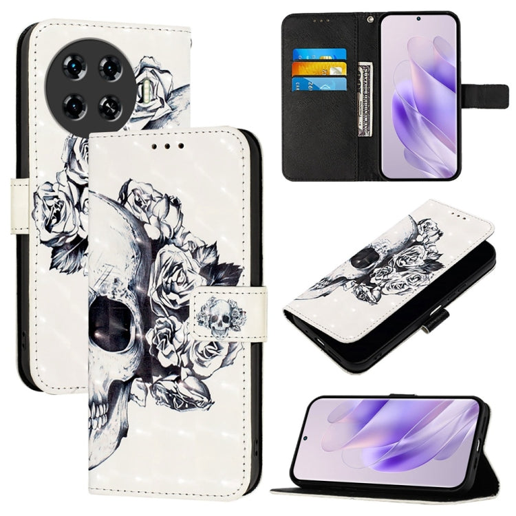 3D Painting Horizontal Flip Leather Phone Case, For Tecno Camon 30 4G / 5G, For Tecno Spark 20 Pro+, For Tecno Spark 20 Pro, For Tecno Spark Go 2024 / Spark 20C, For Tecno Spark 20, For Tecno Pova 5 Pro 5G