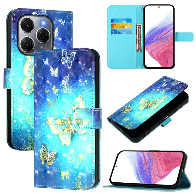3D Painting Horizontal Flip Leather Phone Case, For Tecno Camon 50 4G, For Tecno Spark 30 5G / Pova 6 Neo 5G, For Tecno Spark Go 1 / Go 2025, For Tecno Spark 30C, For Tecno Spark 20 Pro 5G, For Tecno Pop 6C
