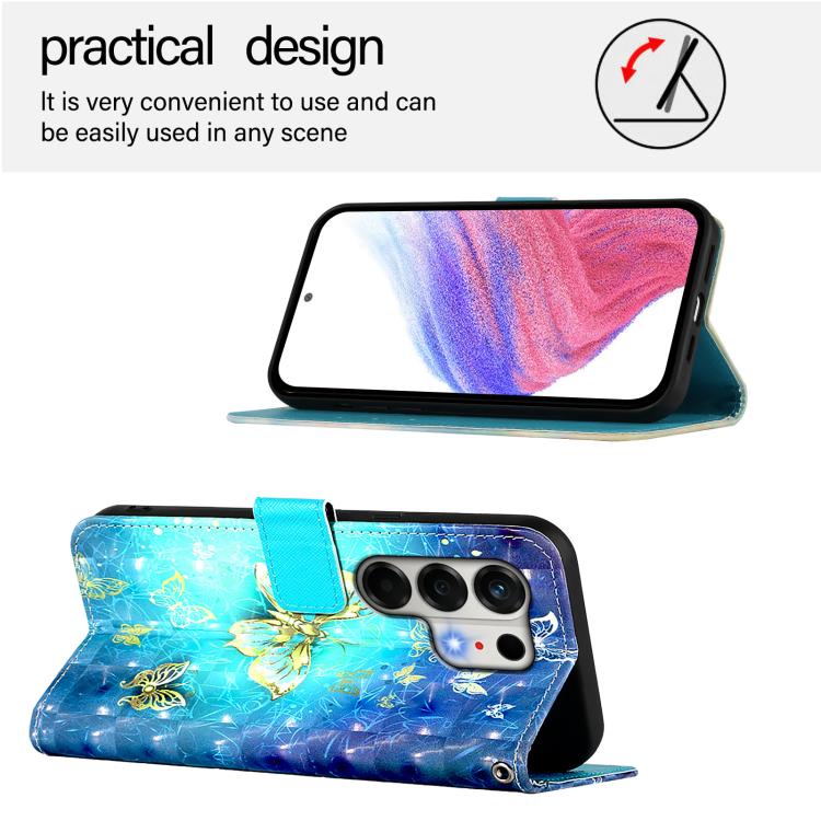 3D Painting Horizontal Flip Leather Phone Case, For Tecno Camon 50 4G, For Tecno Spark 30 5G / Pova 6 Neo 5G, For Tecno Spark Go 1 / Go 2025, For Tecno Spark 30C, For Tecno Spark 20 Pro 5G, For Tecno Pop 6C