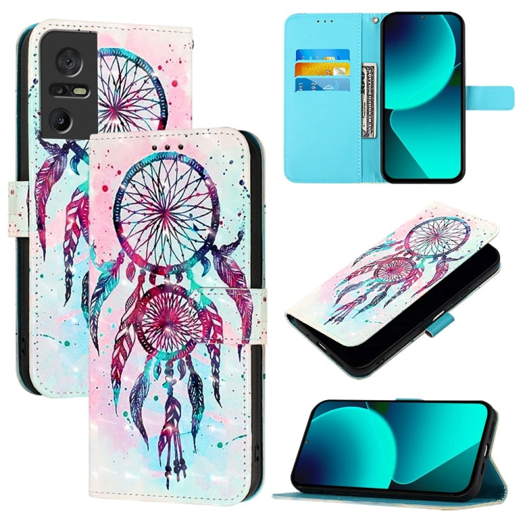 3D Painting Horizontal Flip Leather Phone Case, For TCL 405 / 406 / 408, For TCL 40 XL / 40 T T608DL, For TCL 40 SE, For TCL 403, For TCL 40 R 5G, For TCL 30 XL T701DL
