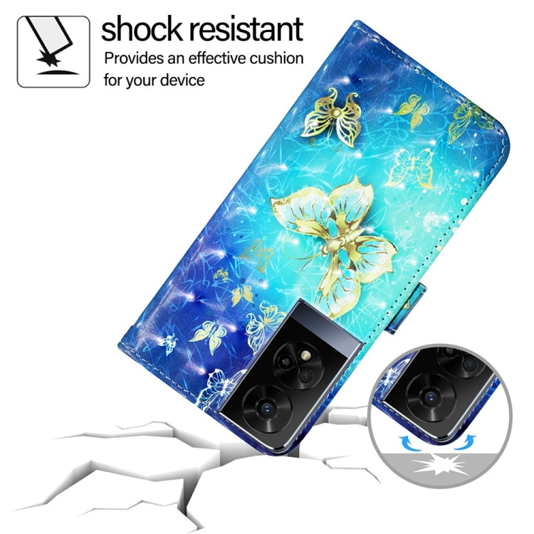 3D Painting Horizontal Flip Leather Phone Case, For TCL 50 XE 5G, For TCL 50 5G, For TCL 50 SE, For TCL 501, For TCL 505, For TCL 502