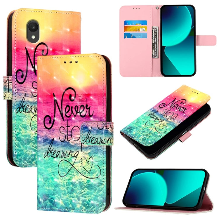 3D Painting Horizontal Flip Leather Phone Case, For TCL K32 / K33 5G, For TCL 605 / 60 SE, For TCL 50 Pro NxtPaper, For TCL 50 LE 5G, For TCL 201, For TCL 50 XL 5G