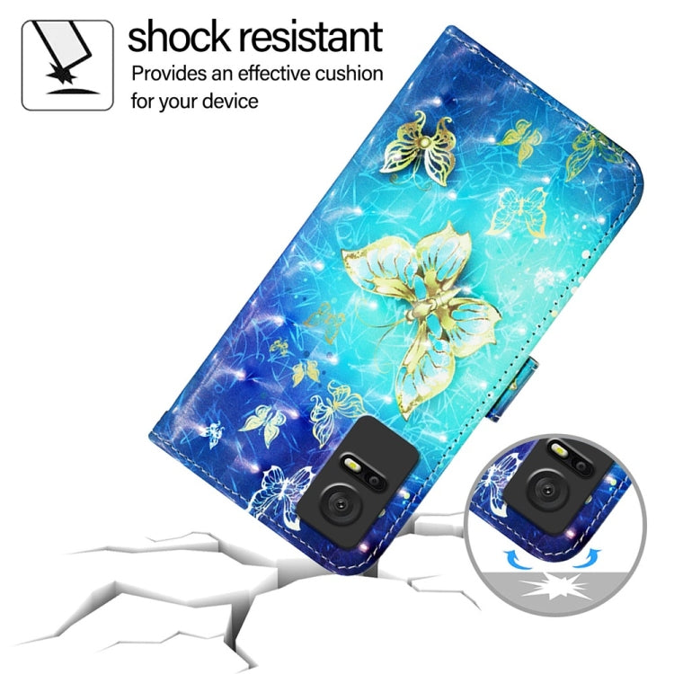 3D Painting Horizontal Flip Leather Phone Case, For TCL 405 / 406 / 408, For TCL 40 XL / 40 T T608DL, For TCL 40 SE, For TCL 403, For TCL 40 R 5G, For TCL 30 XL T701DL