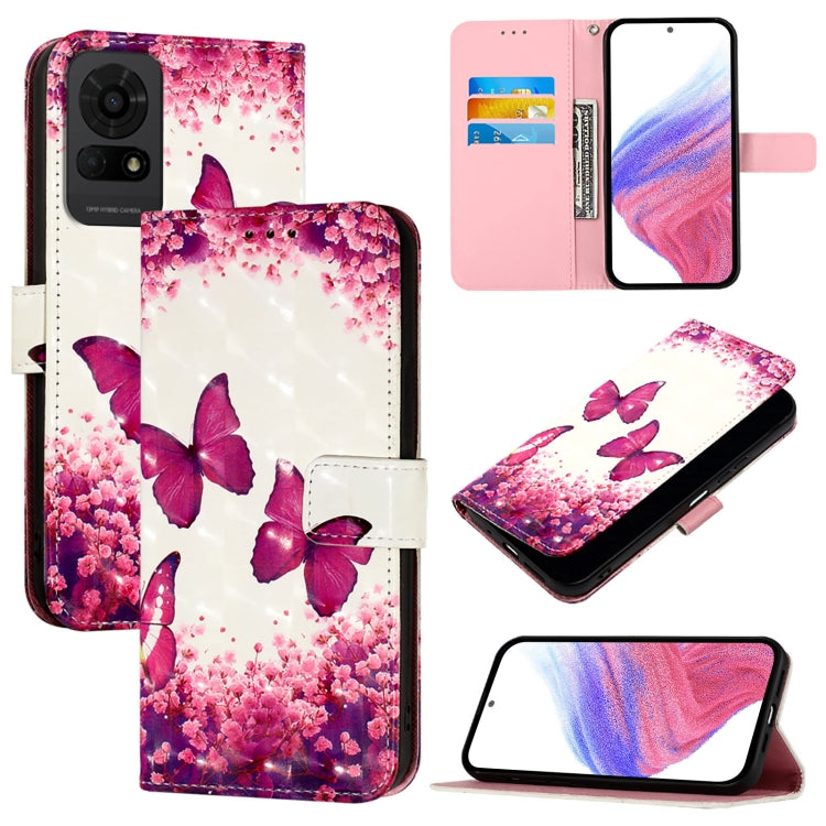 3D Painting Horizontal Flip Leather Phone Case, For TCL K32 / K33 5G, For TCL 605 / 60 SE, For TCL 50 Pro NxtPaper, For TCL 50 LE 5G, For TCL 201, For TCL 50 XL 5G