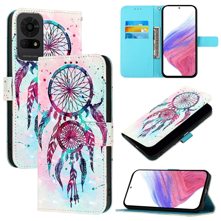 3D Painting Horizontal Flip Leather Phone Case, For TCL K32 / K33 5G, For TCL 605 / 60 SE, For TCL 50 Pro NxtPaper, For TCL 50 LE 5G, For TCL 201, For TCL 50 XL 5G