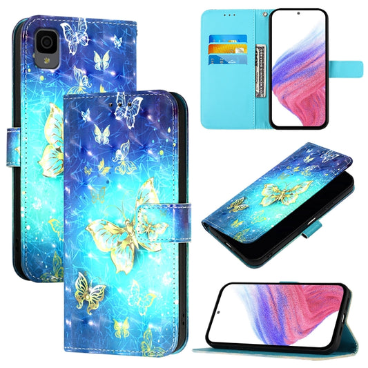 3D Painting Horizontal Flip Leather Phone Case, For TCL 30Z T602DL, For TCL 30 5G, For TCL 30 SE, For TCL 30+, For TCL 30 4G, For TCL 30 XE 5G
