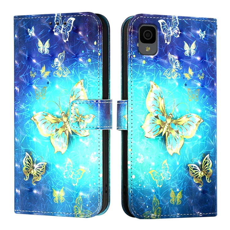 3D Painting Horizontal Flip Leather Phone Case, For TCL 30Z T602DL, For TCL 30 5G, For TCL 30 SE, For TCL 30+, For TCL 30 4G, For TCL 30 XE 5G