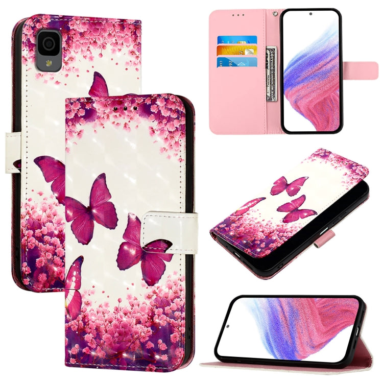3D Painting Horizontal Flip Leather Phone Case, For TCL 30Z T602DL, For TCL 30 5G, For TCL 30 SE, For TCL 30+, For TCL 30 4G, For TCL 30 XE 5G