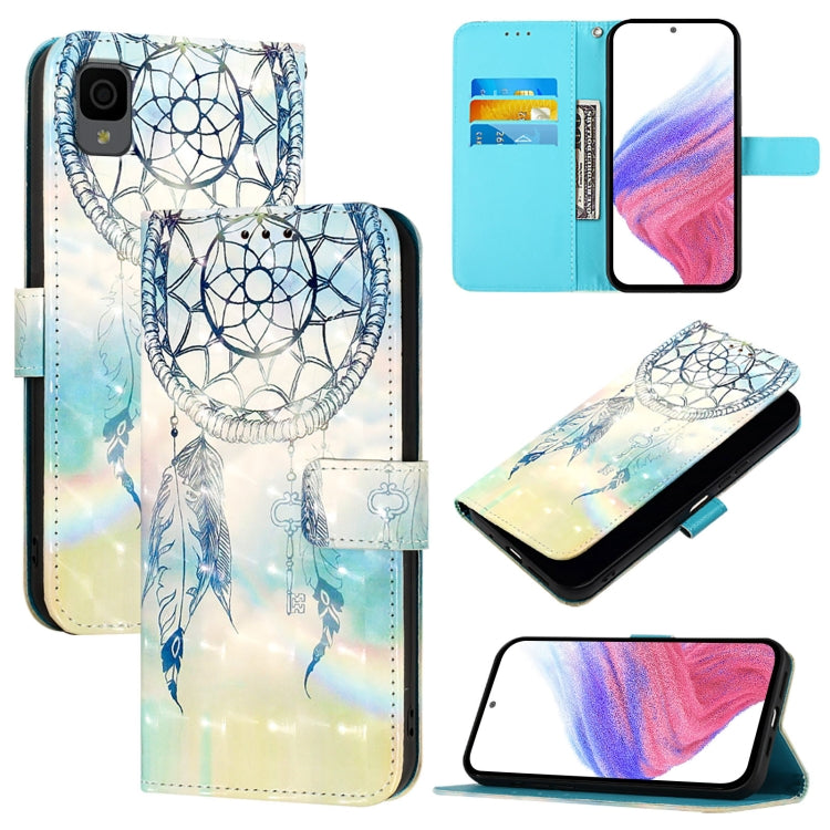 3D Painting Horizontal Flip Leather Phone Case, For TCL 30Z T602DL, For TCL 30 5G, For TCL 30 SE, For TCL 30+, For TCL 30 4G, For TCL 30 XE 5G