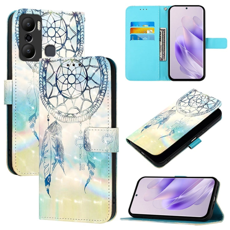 3D Painting Horizontal Flip Leather Phone Case, For Infinix Hot 30 4G, For Infinix Hot 20S / Hot 20 Pro, For Infinix Hot 20 5G, For Infinix Smart 7, For Infinix Hot 20i, For Infinix Hot 20 Play