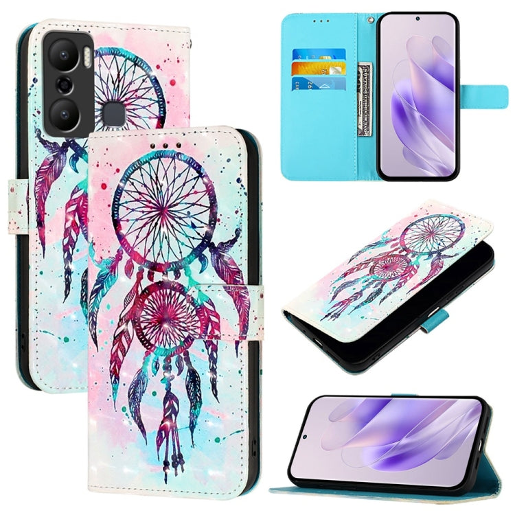 3D Painting Horizontal Flip Leather Phone Case, For Infinix Hot 30 4G, For Infinix Hot 20S / Hot 20 Pro, For Infinix Hot 20 5G, For Infinix Smart 7, For Infinix Hot 20i, For Infinix Hot 20 Play