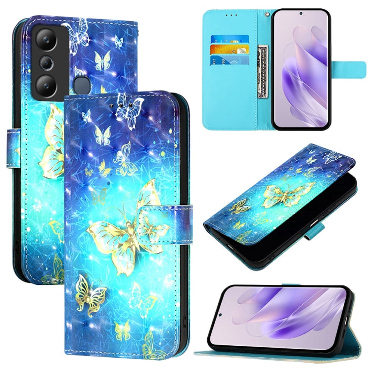 3D Painting Horizontal Flip Leather Phone Case, For Infinix Hot 30 4G, For Infinix Hot 20S / Hot 20 Pro, For Infinix Hot 20 5G, For Infinix Smart 7, For Infinix Hot 20i, For Infinix Hot 20 Play