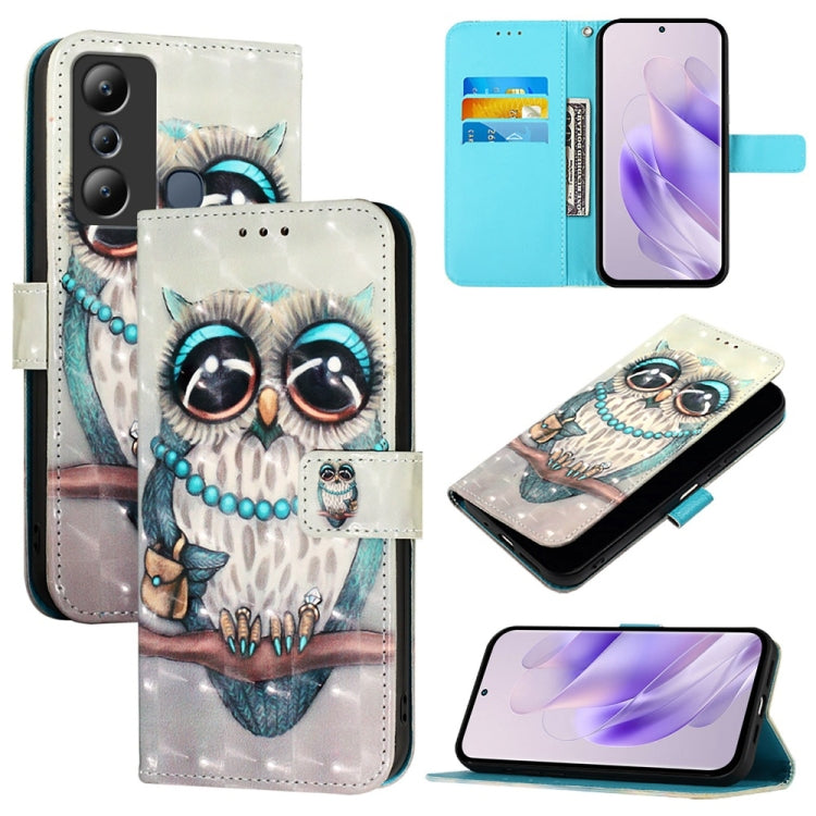 3D Painting Horizontal Flip Leather Phone Case, For Infinix Hot 30 4G, For Infinix Hot 20S / Hot 20 Pro, For Infinix Hot 20 5G, For Infinix Smart 7, For Infinix Hot 20i, For Infinix Hot 20 Play