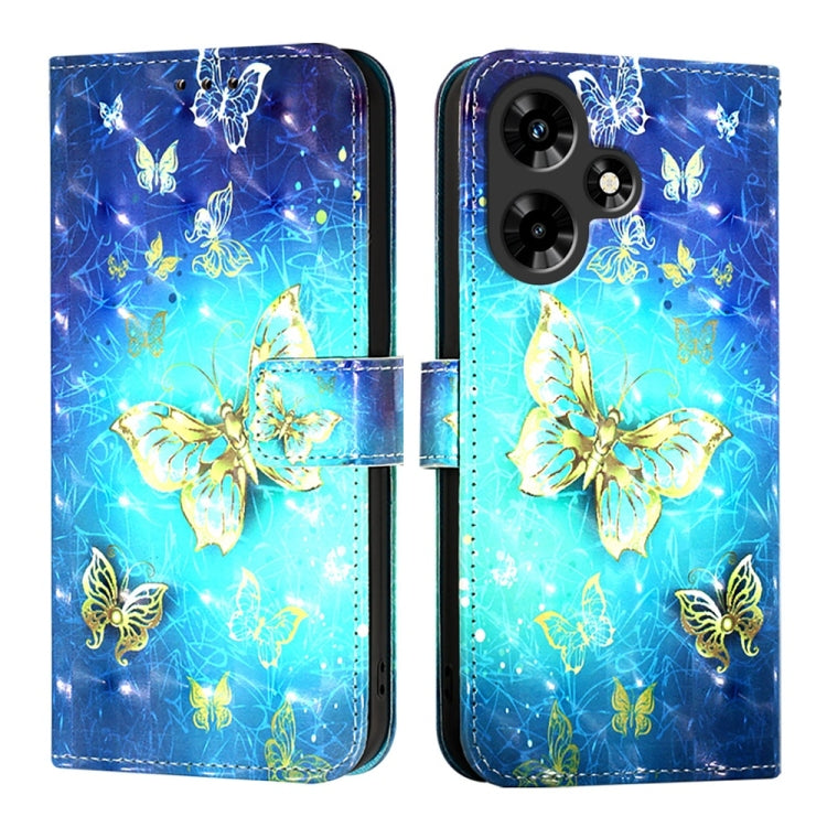 3D Painting Horizontal Flip Leather Phone Case, For Infinix Hot 30 4G, For Infinix Hot 20S / Hot 20 Pro, For Infinix Hot 20 5G, For Infinix Smart 7, For Infinix Hot 20i, For Infinix Hot 20 Play