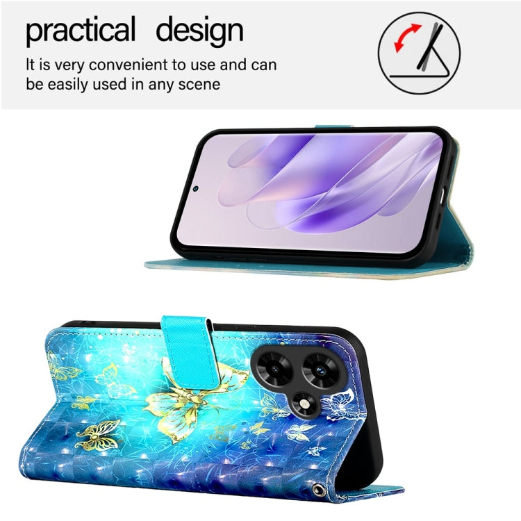 3D Painting Horizontal Flip Leather Phone Case, For Infinix Hot 30 4G, For Infinix Hot 20S / Hot 20 Pro, For Infinix Hot 20 5G, For Infinix Smart 7, For Infinix Hot 20i, For Infinix Hot 20 Play