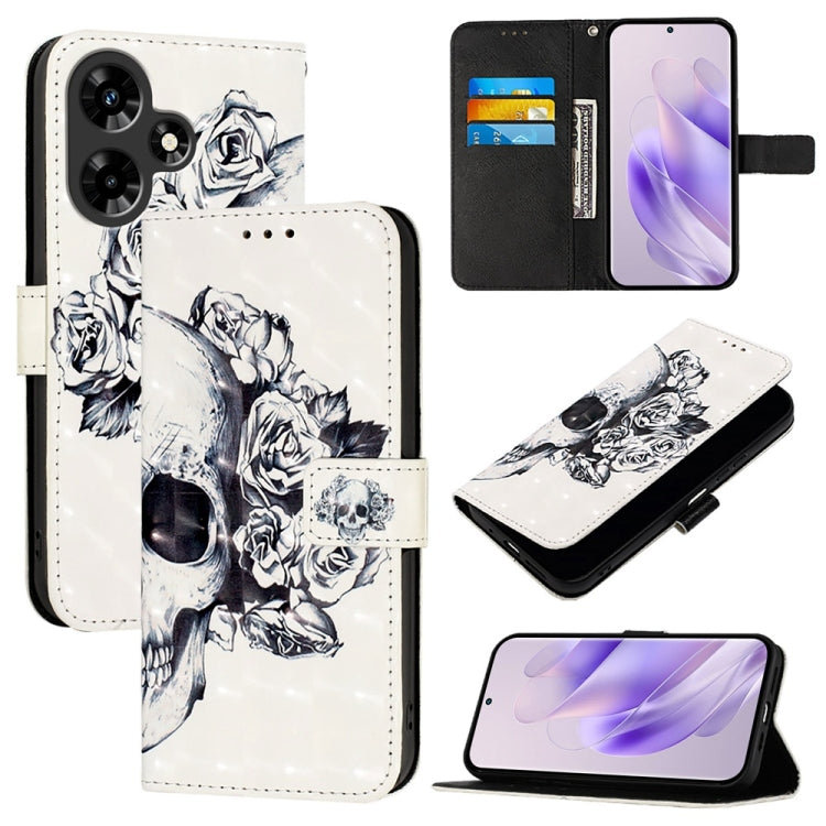 3D Painting Horizontal Flip Leather Phone Case, For Infinix Hot 30 4G, For Infinix Hot 20S / Hot 20 Pro, For Infinix Hot 20 5G, For Infinix Smart 7, For Infinix Hot 20i, For Infinix Hot 20 Play