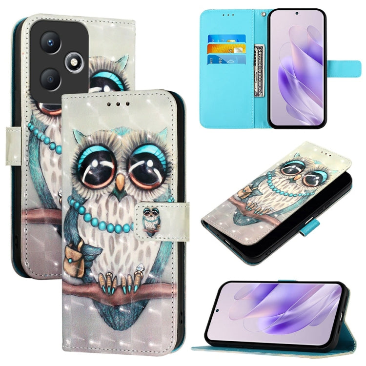 3D Painting Horizontal Flip Leather Phone Case, For Infinix Hot 40i, For Infinix Smart 8, For Infinix Zero 30 4G, For Infinix Zero 30 5G, For Infinix Hot 30 5G, For Infinix Hot 30 Play / Hot 30 Play NFC